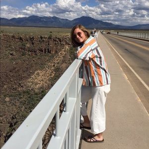 Levi’s White Gauchos